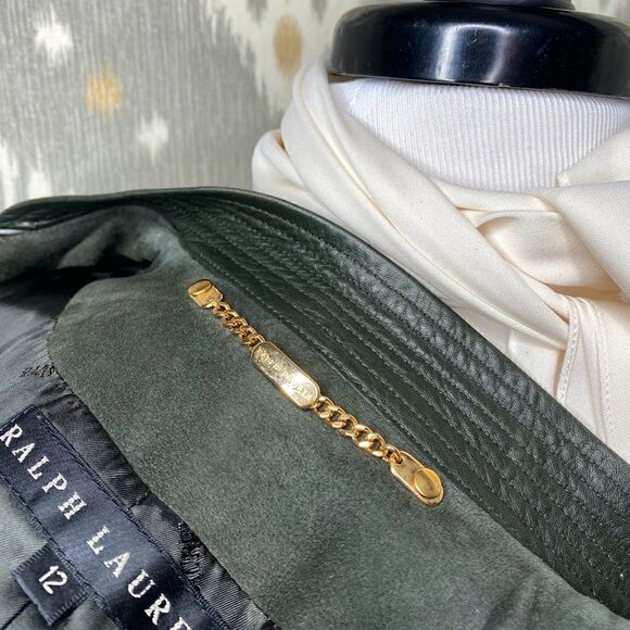 Ralph Lauren Fall 2006 Loden Lamb Suede 2-Piece Pant Suit - Picture 3 of 16